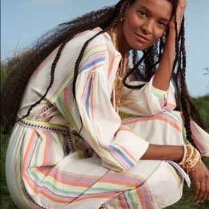 H&M x lemlem Lyocell-blend Kaftan Dress NWT medium